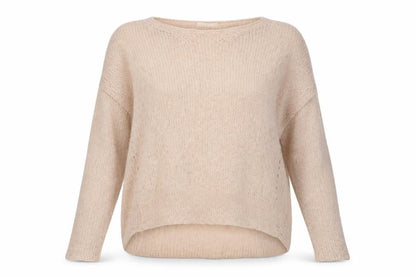 Womens UK Size XL Preworn Ivory Pullover Jumper