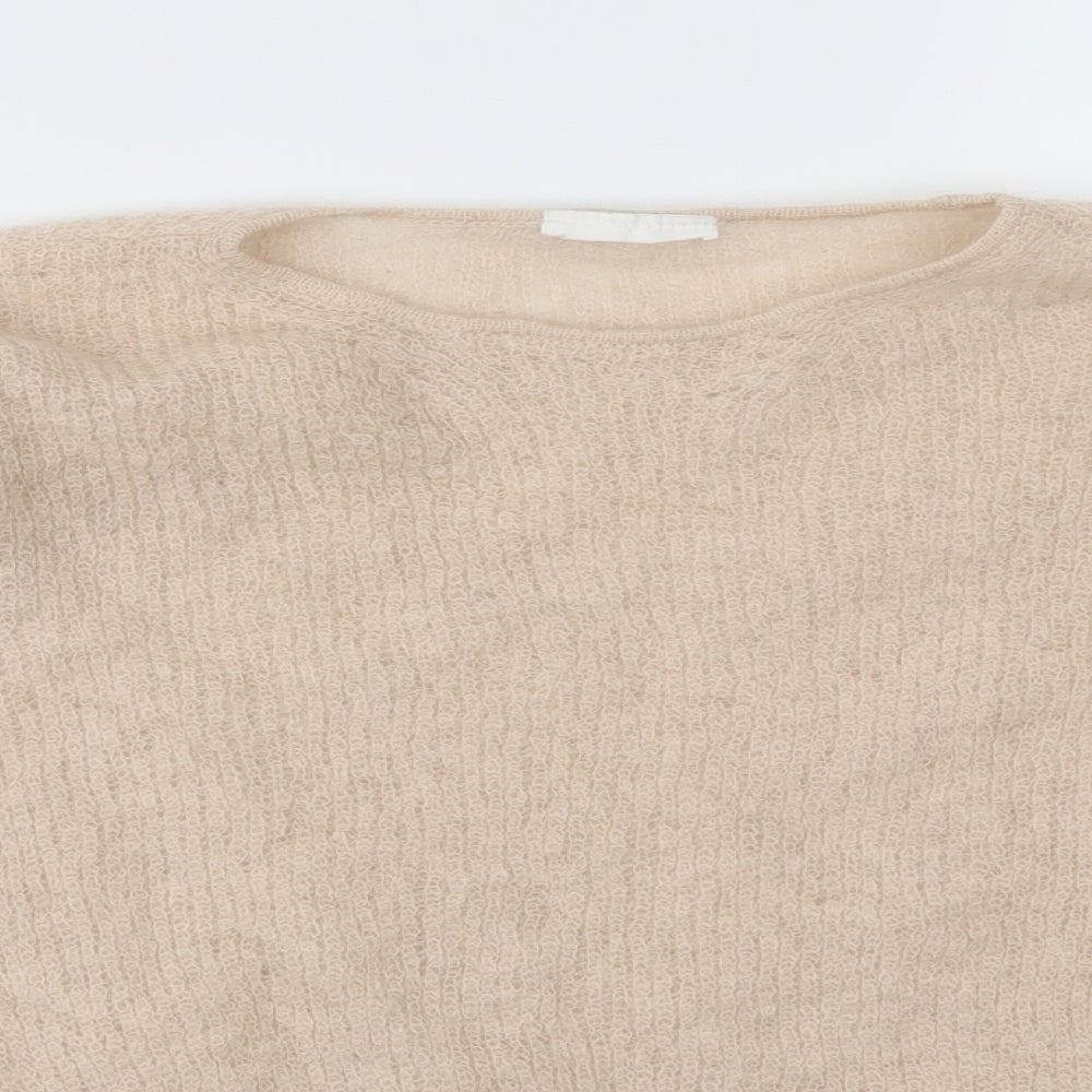 Womens UK Size XL Preworn Ivory Pullover Jumper