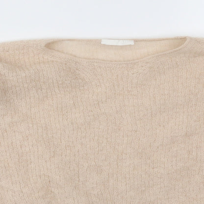 Womens UK Size XL Preworn Ivory Pullover Jumper