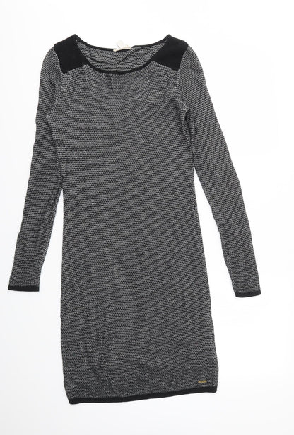 Spirit Womens Black   Jumper Dress  Size 8