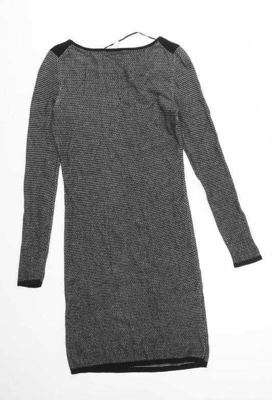 Spirit Womens Black   Jumper Dress  Size 8