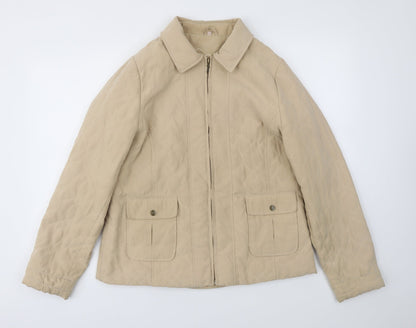 Womens UK Size 14 Soon Beige Jacket