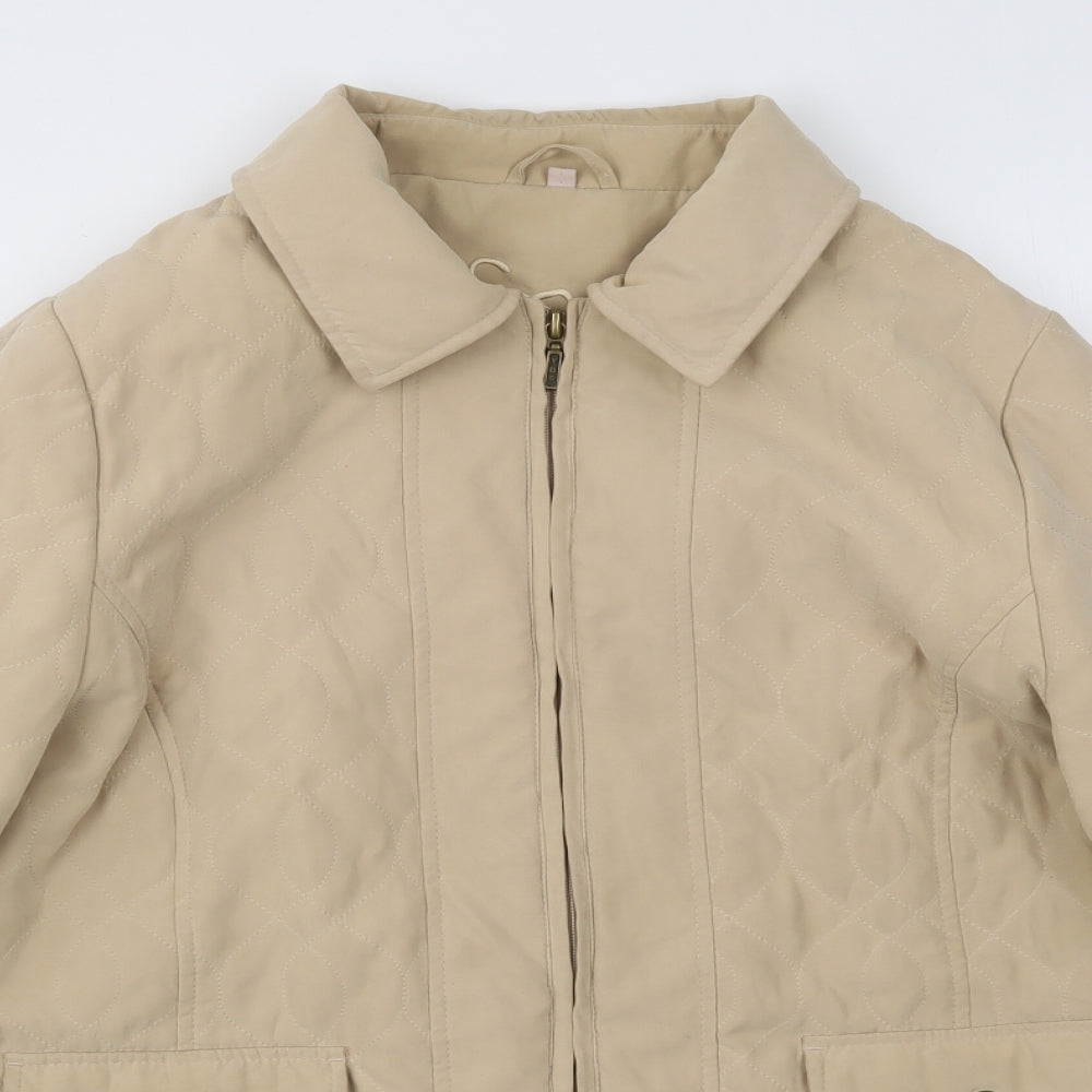 Womens UK Size 14 Soon Beige Jacket