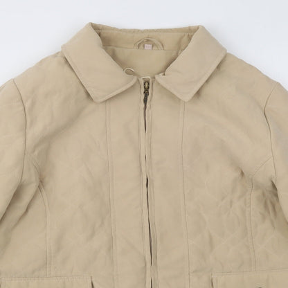 Womens UK Size 14 Soon Beige Jacket