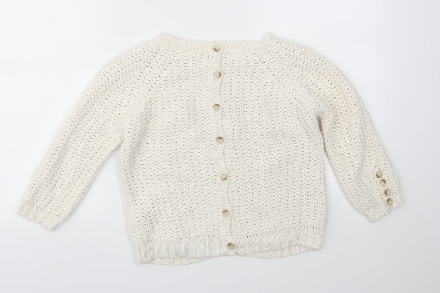Womens UK Size S Zara Ivory Pullover Jumper