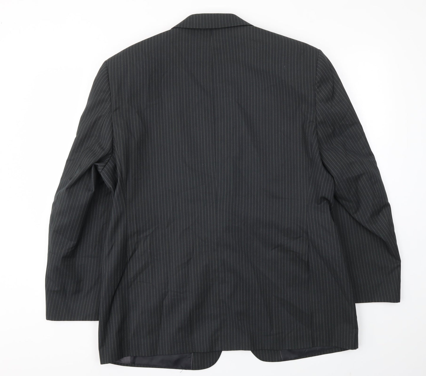 George Mens Green Striped  Jacket Blazer Size 42