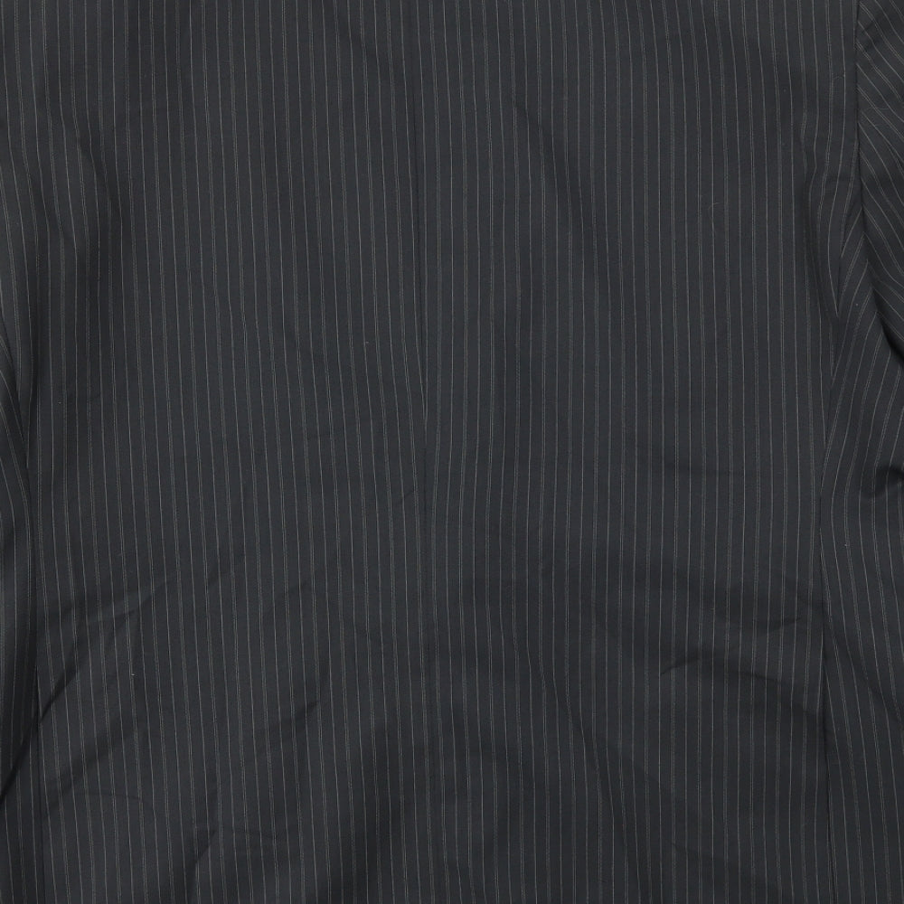 George Mens Green Striped  Jacket Blazer Size 42