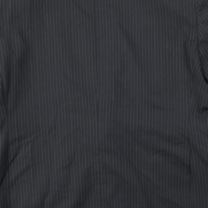 George Mens Green Striped  Jacket Blazer Size 42