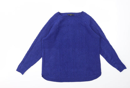 Womens UK Size 12 Bonmarché Blue Pullover Jumper
