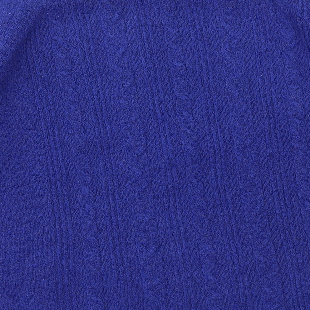 Womens UK Size 12 Bonmarché Blue Pullover Jumper