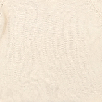 Womens UK Size L EA Beige Pullover Jumper