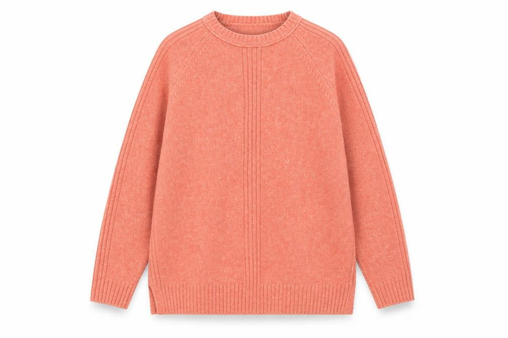 Womens UK Size M M&S Pink Pullover Jumper