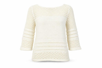 Womens UK Size 12 F&F Beige Pullover Jumper