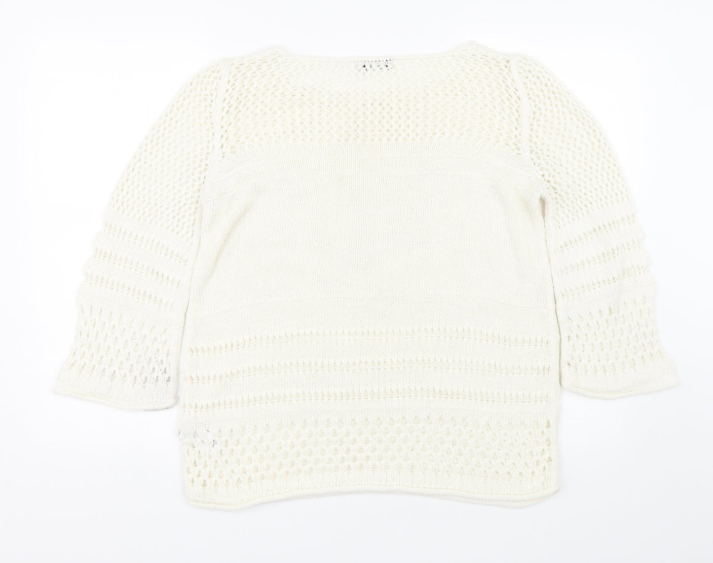 F&F Womens Beige   Pullover Jumper Size 12