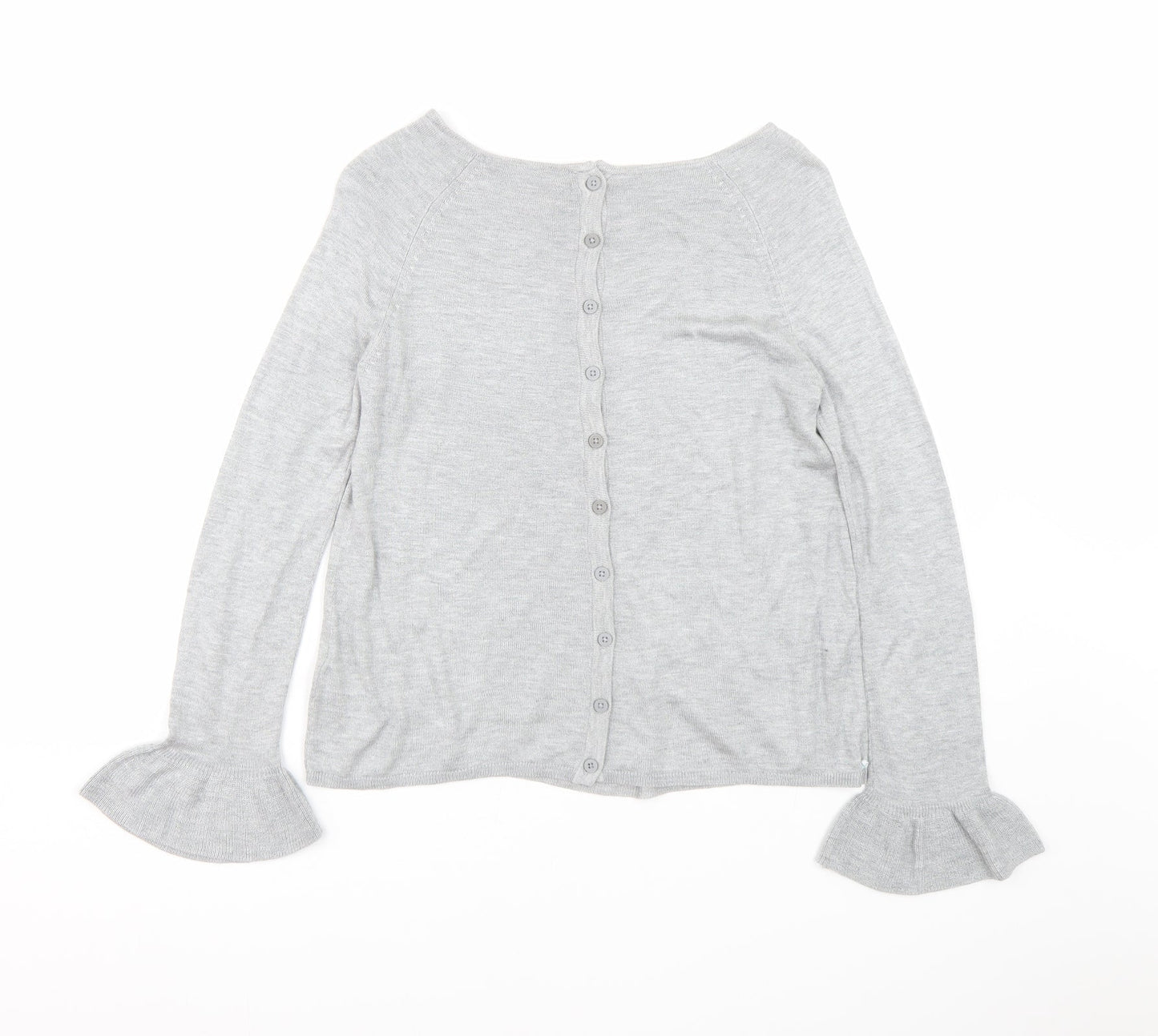 Womens UK Size 6 M&S Grey Cardigan Jumper