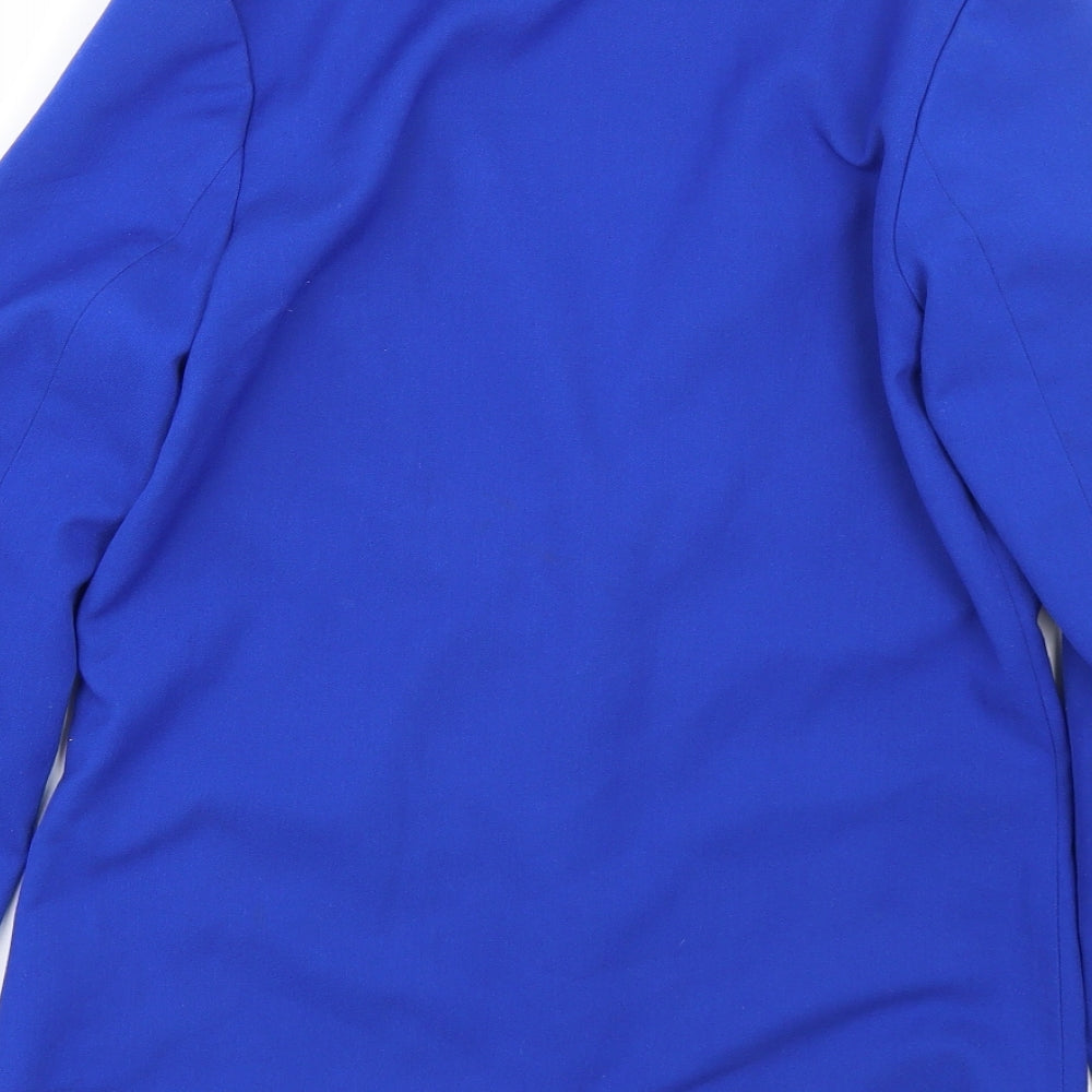 H&M Womens Blue   Jacket Suit Size 4