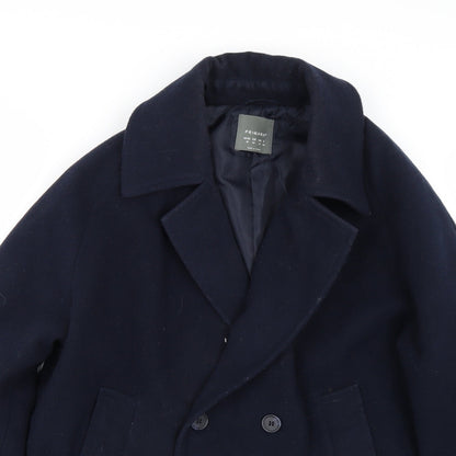 Primark Womens Blue   Trench Coat Coat Size 16