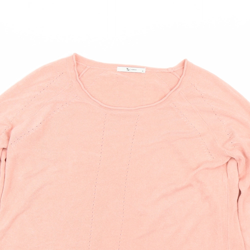 TU Womens Pink   Pullover Jumper Size 12