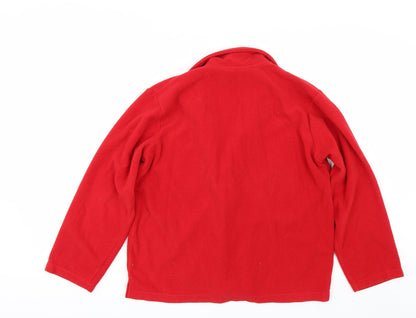 Womens UK Size 14 Dunnes Stores Red Cardigan Jumper