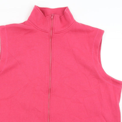 Classics Womens Pink   Vest Jumper Size 20