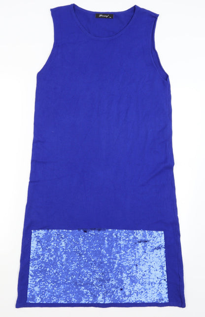 Finery Womens Blue   A-Line  Size M