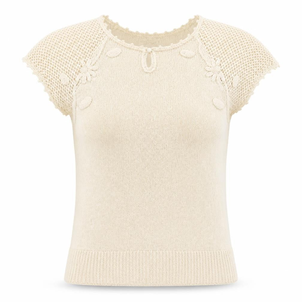 Womens UK Size S Emreco Gold Basic T-Shirt