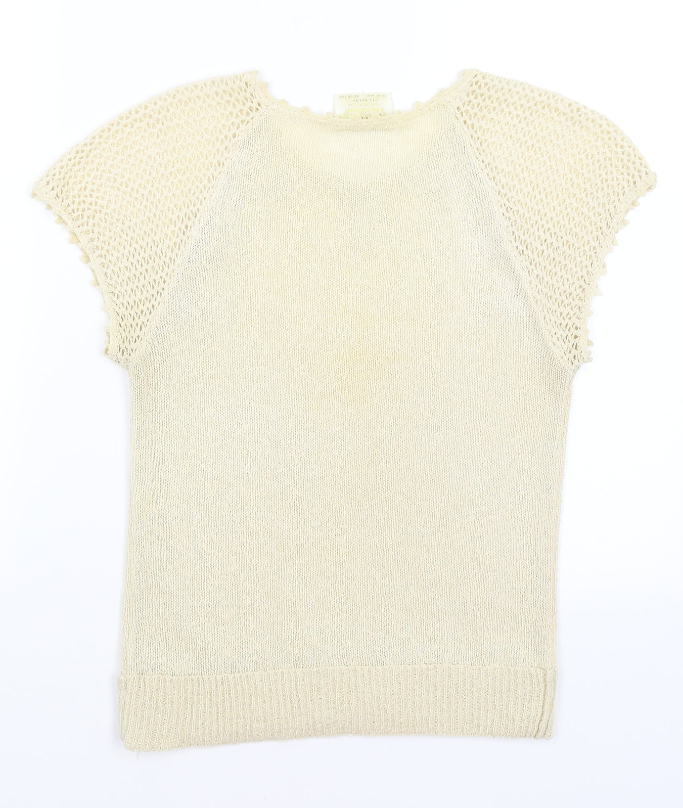 Womens UK Size S Emreco Gold Basic T-Shirt