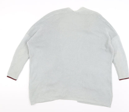 Parfois Womens Blue   Cardigan Jumper One Size