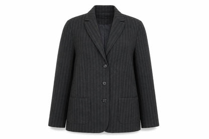 Womens UK Size 18 Oscar B Regular Grey Blazer