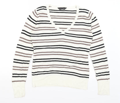 Womens UK Size 12 Dorothy Perkins Ivory Pullover Jumper