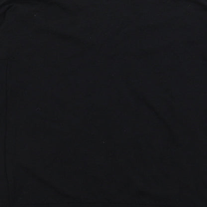 Womens UK Size S M7S Black Pullover Jumper