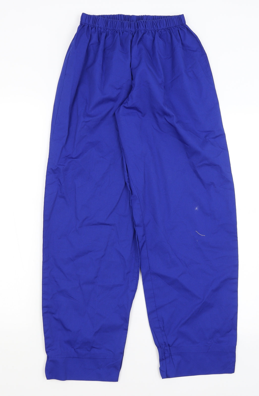 Womens UK Size S Preworn Regular Fit  Blue Trousers