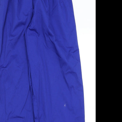 Womens UK Size S Preworn Regular Fit  Blue Trousers