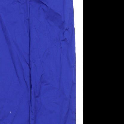 Womens UK Size S Preworn Regular Fit  Blue Trousers
