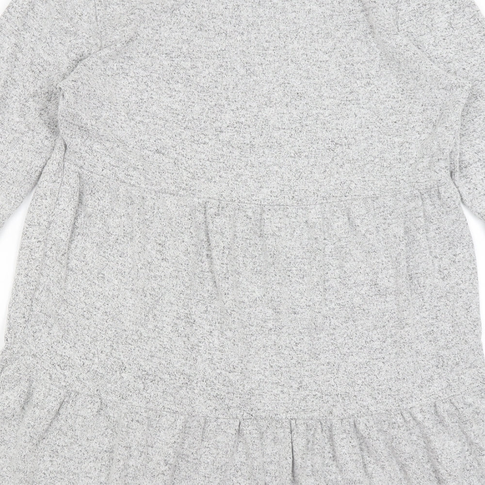 TU Womens Grey   Fit & Flare  Size 12