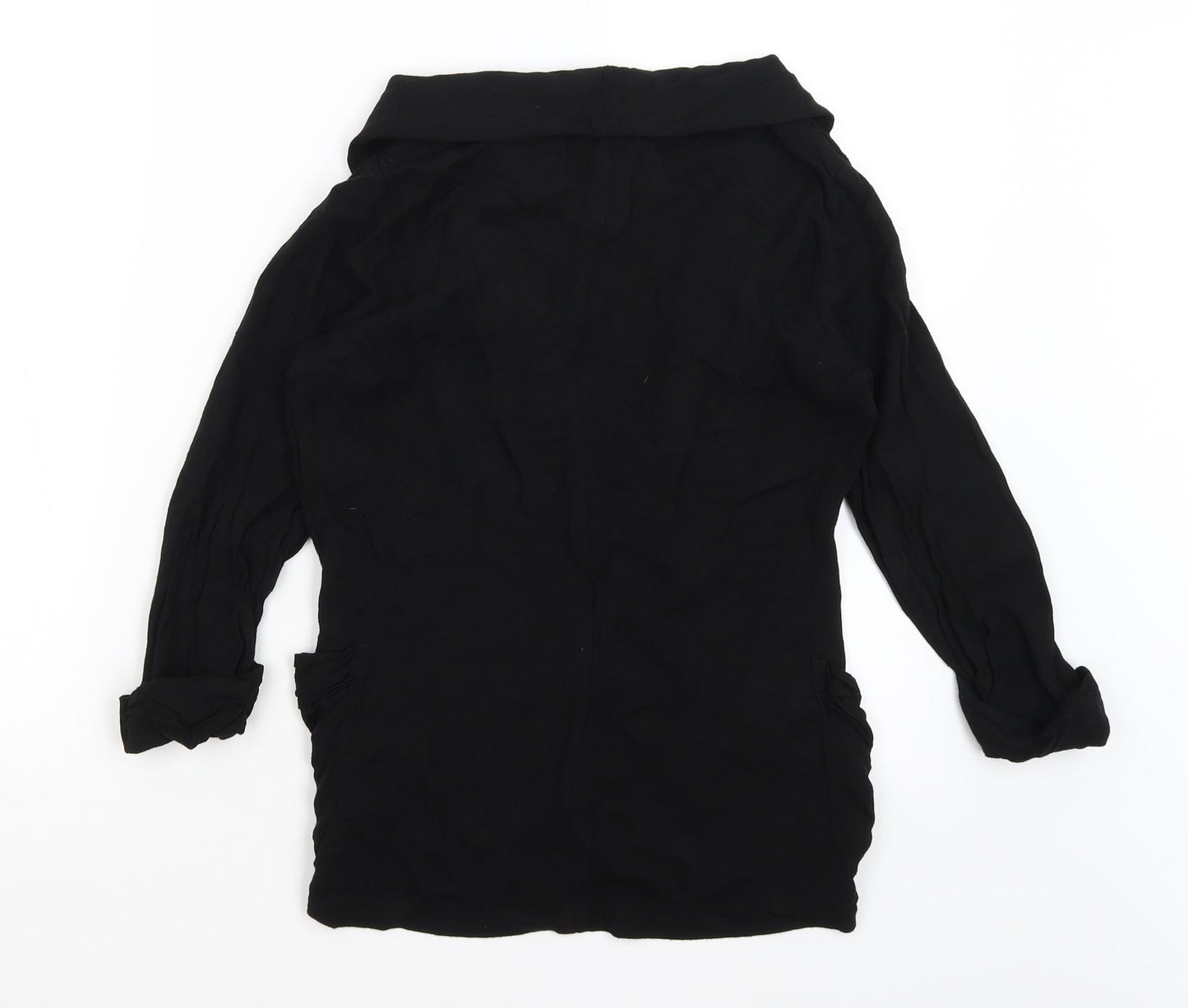 Womens UK Size 10 New Look Black Cardigan Jumper