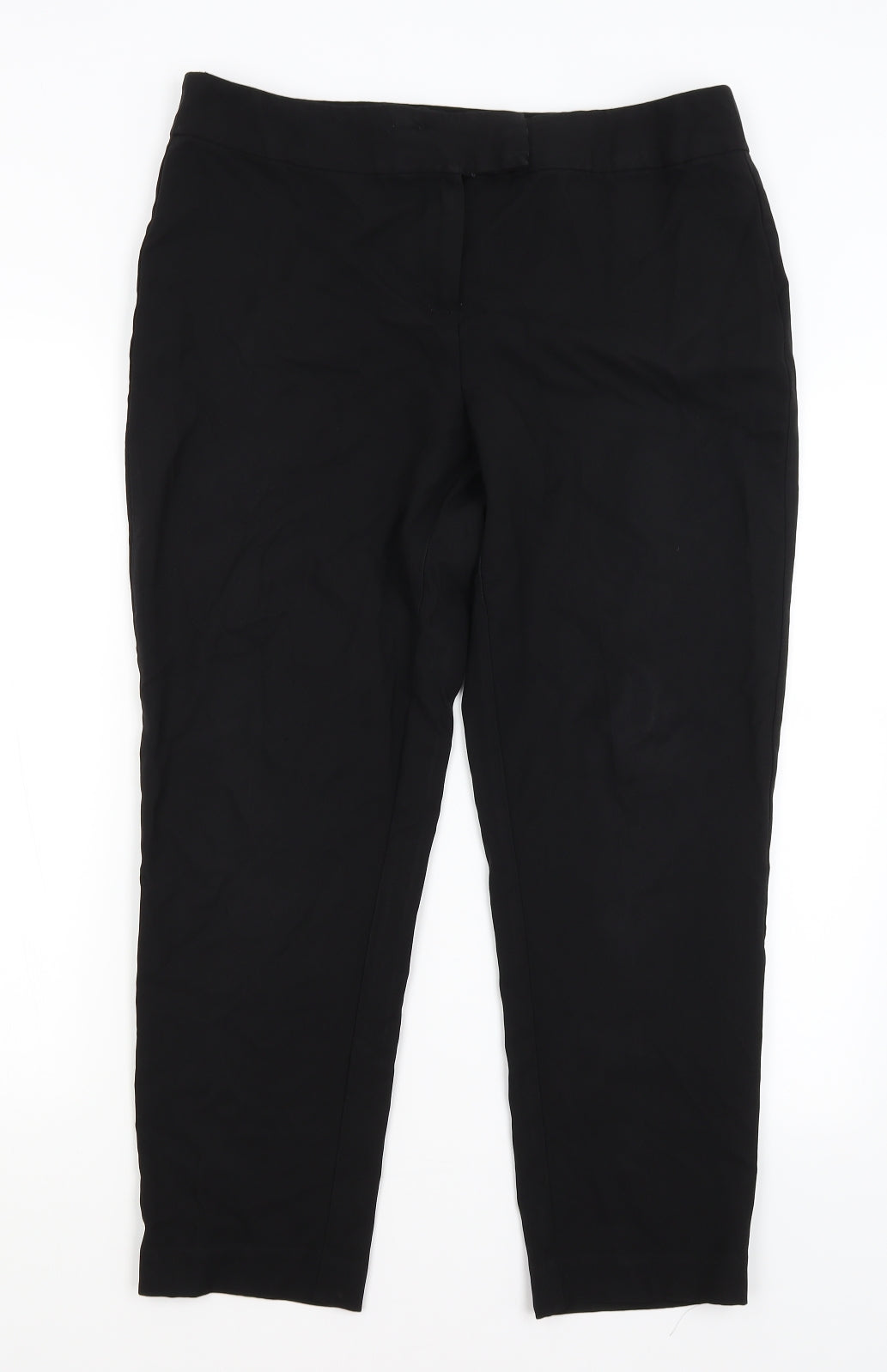 George Womens Black   Trousers  Size 14 L26.5 in