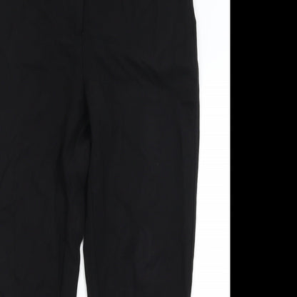 George Womens Black   Trousers  Size 14 L26.5 in