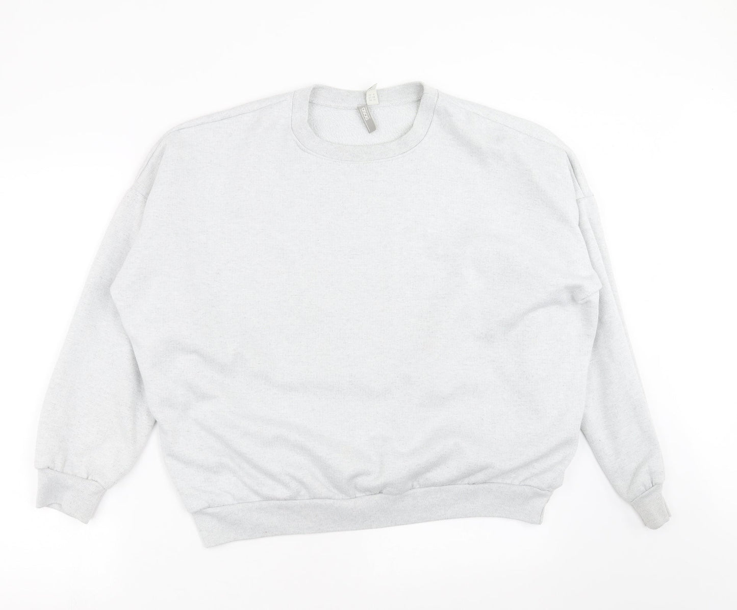 Womens UK Size 10 ASOS Grey Pullover Sweatshirt