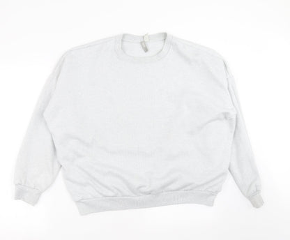 Womens UK Size 10 ASOS Grey Pullover Sweatshirt