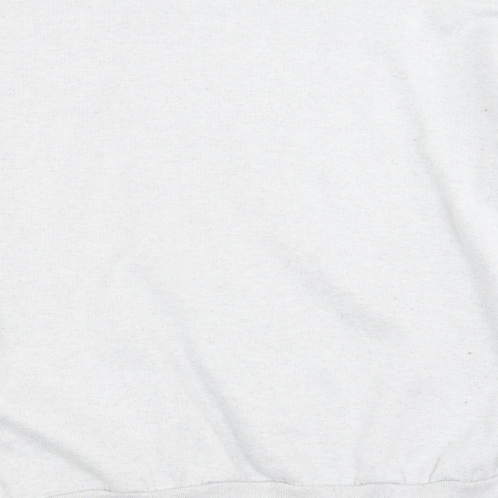 Womens UK Size 10 ASOS Grey Pullover Sweatshirt