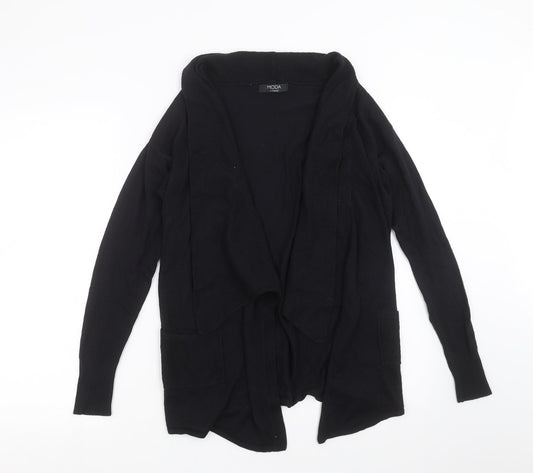 George Womens Black  Knit Cardigan Jumper Size 10