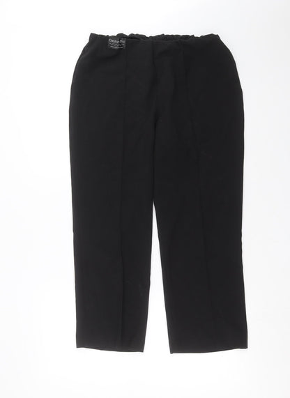 Classic Womens Black   Trousers  Size 12 L25 in
