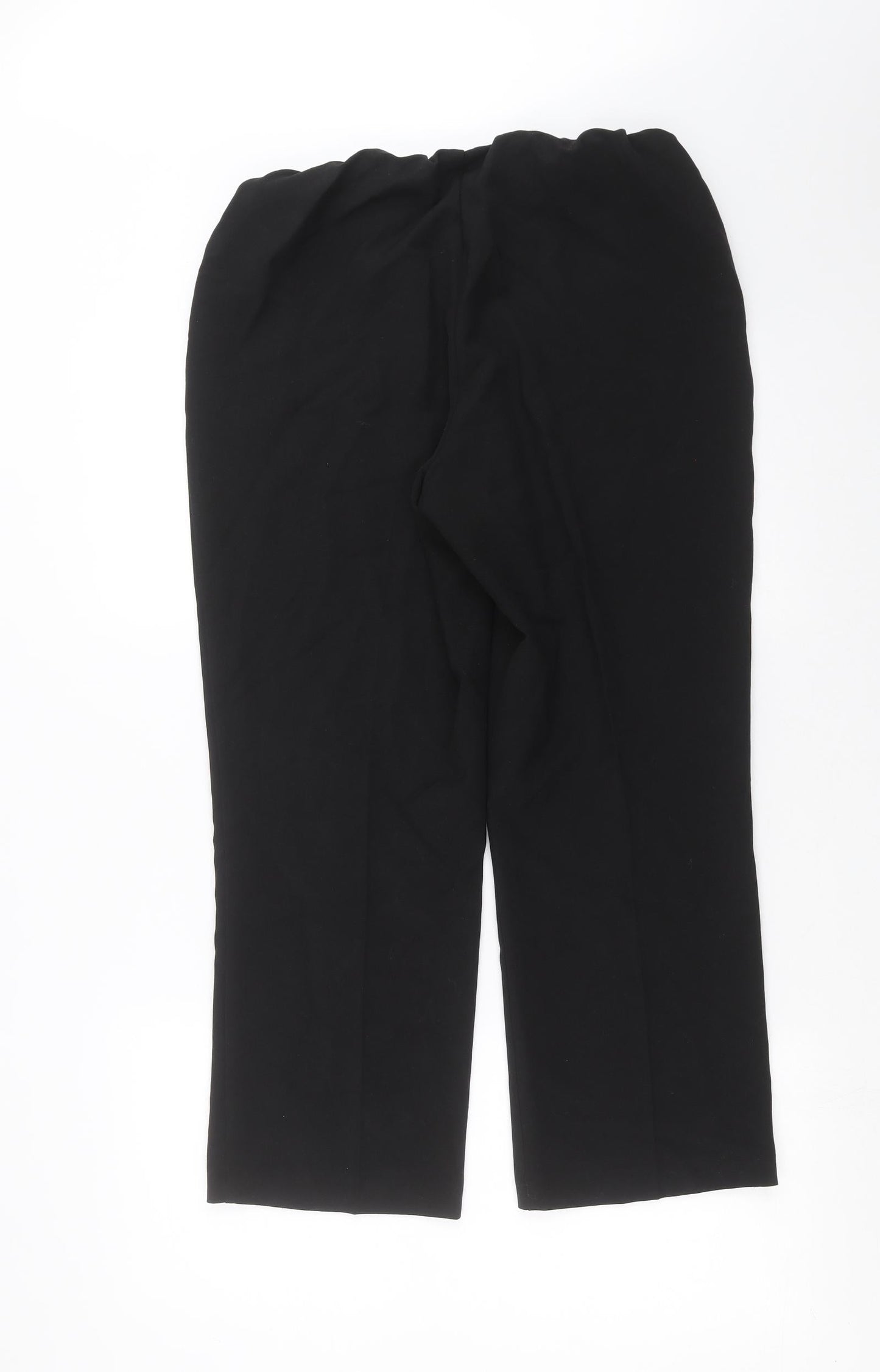 Classic Womens Black   Trousers  Size 12 L25 in