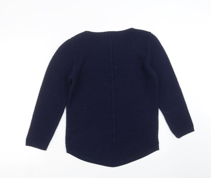 Womens UK Size M Envy Us Blue Pullover Jumper