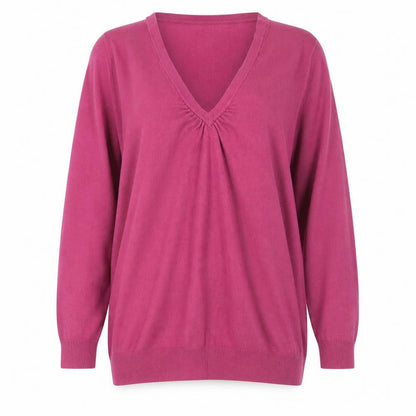 Womens UK Size 10 Marks and Spencer Purple Pullover Jumper