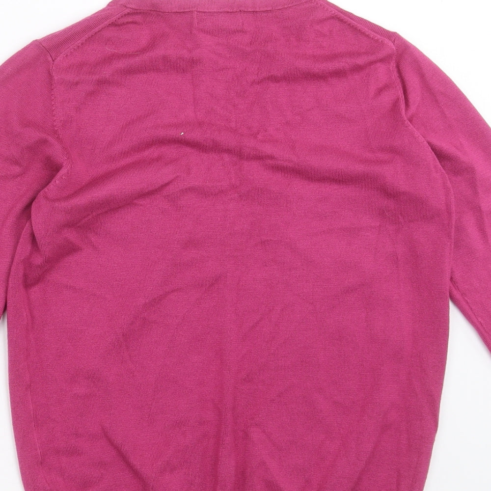 Womens UK Size 10 Marks and Spencer Purple Pullover Jumper