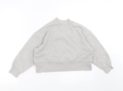 Primark Girls Grey   Pullover Sweatshirt Size 8-9 Years  - be the change