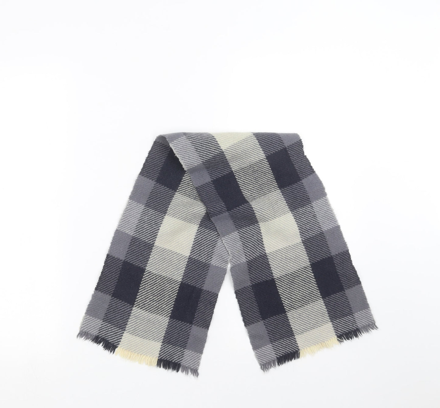 Preworn Womens Grey Check   Scarf