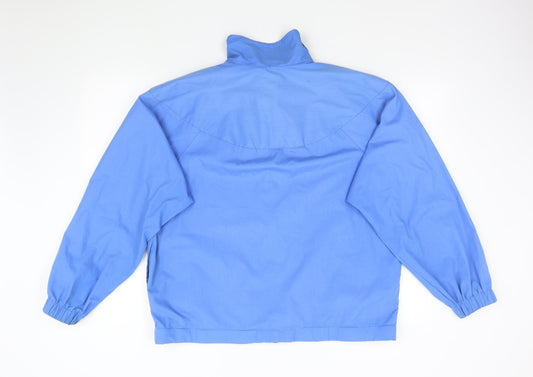 Mens UK Size M Bias Blue Jacket